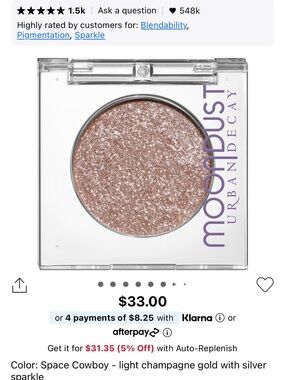 Urban Decay Space Cowboy